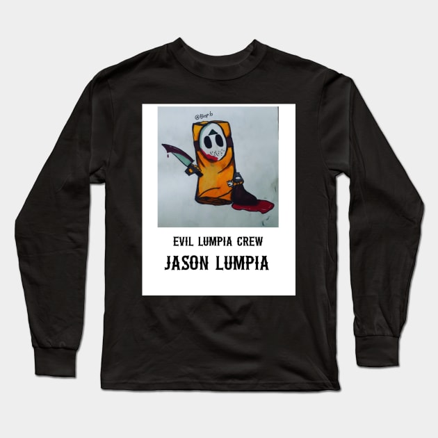 Jason Lumpia Long Sleeve T-Shirt by Evil Lumpia